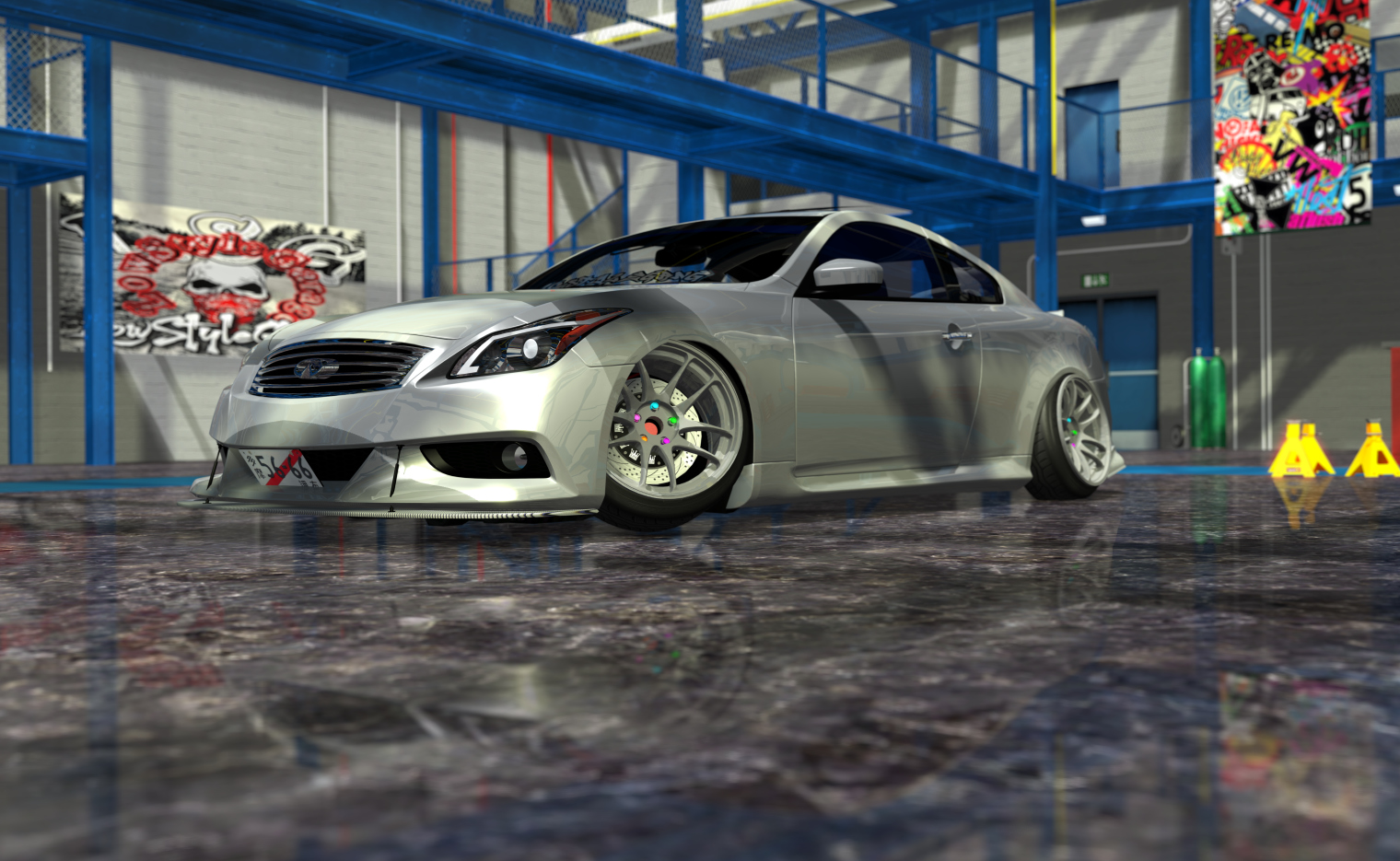 LSG SKYLINE V36, skin silver