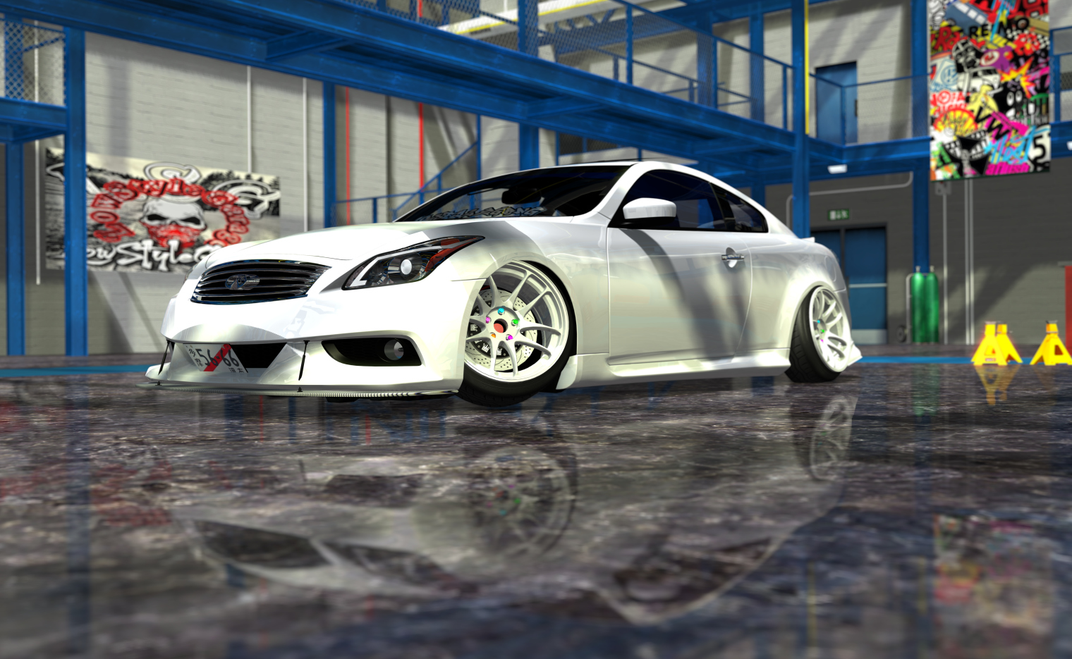 LSG SKYLINE V36, skin white