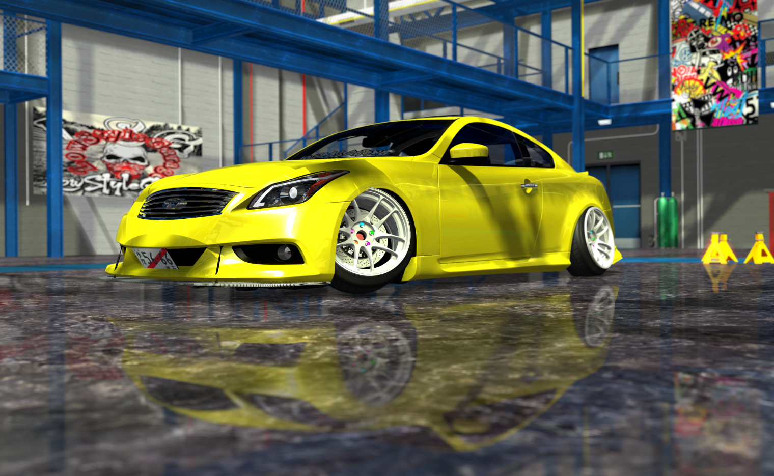 LSG SKYLINE V36, skin yellow