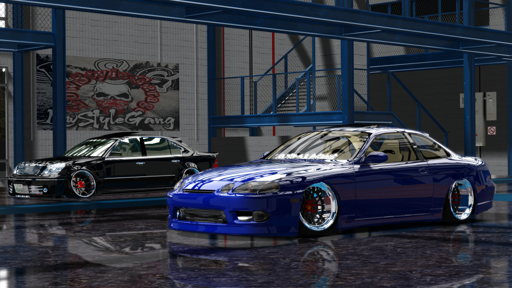 LSG SOARER JZZ30, skin blue