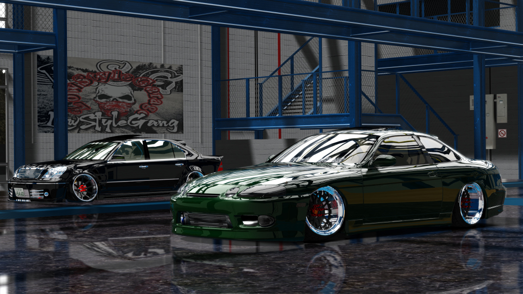 LSG SOARER JZZ30, skin dark_green