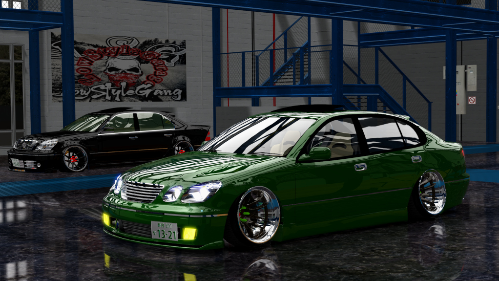 LSG ARISTO JZS16, skin green