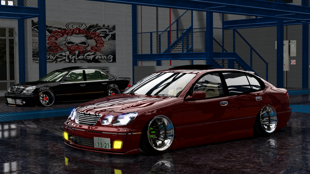 LSG ARISTO JZS16, skin red