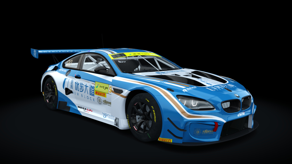 BMW M6 V8 GTE, skin FIST_Team_AAI_90