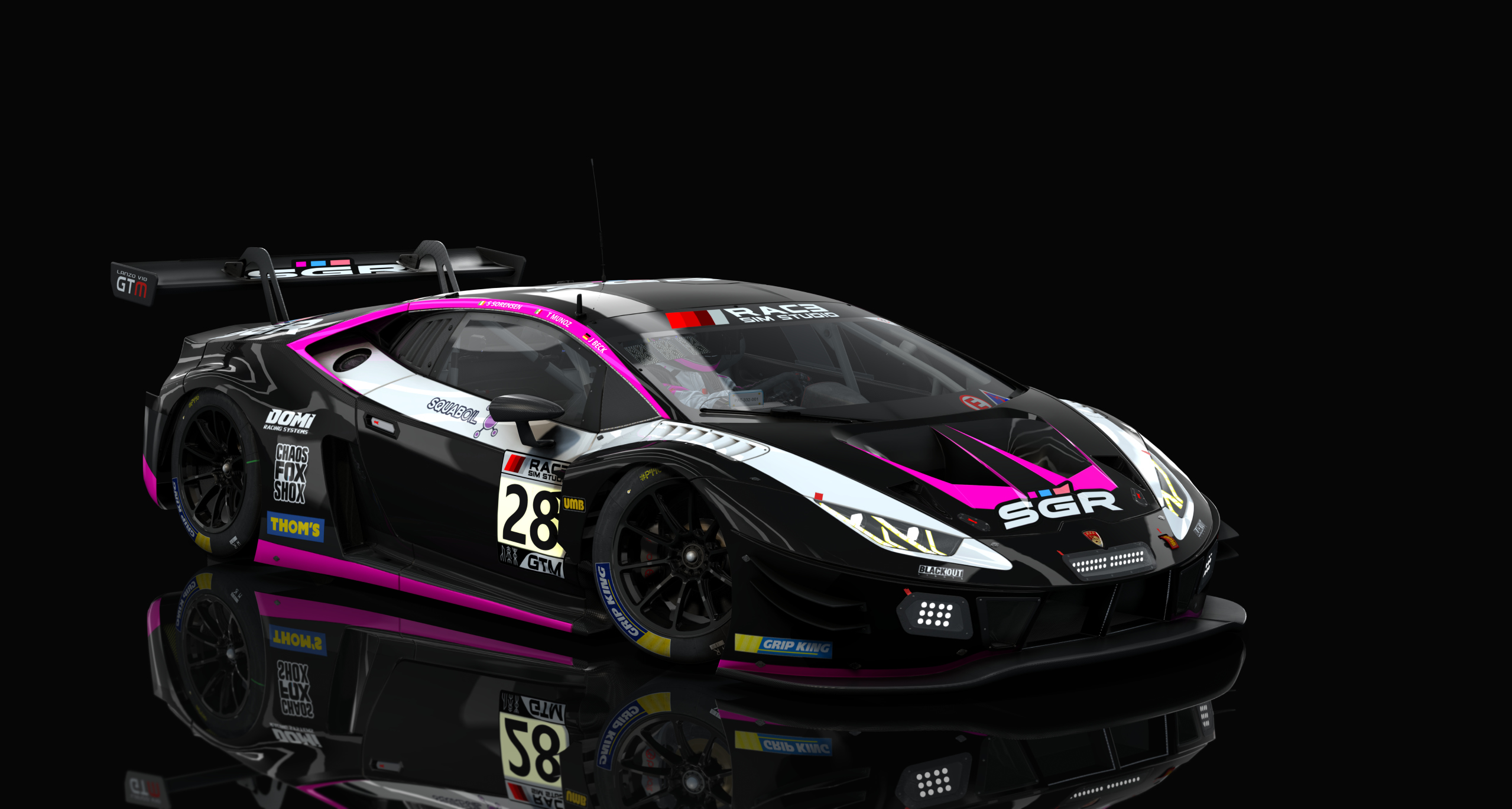 Lamborghini Huracan GTE V10, skin 28_zakscholes