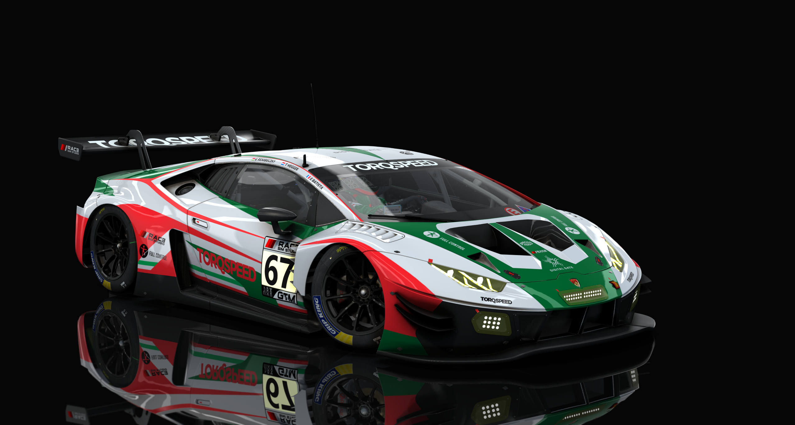 Lamborghini Huracan GTE V10, skin 67_klaasracing