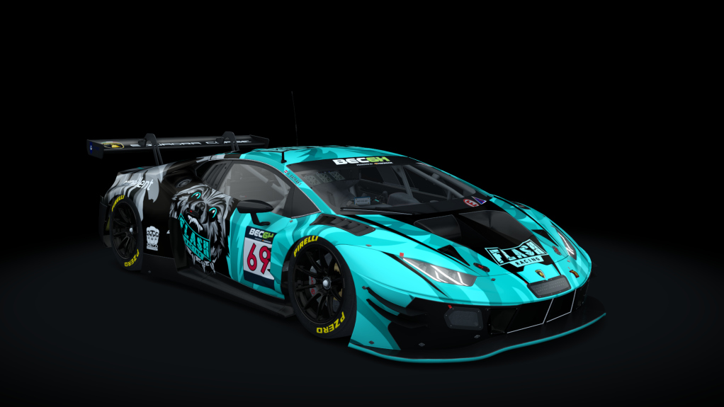 Lamborghini Huracan GTE V10, skin 69_Flash_Racing