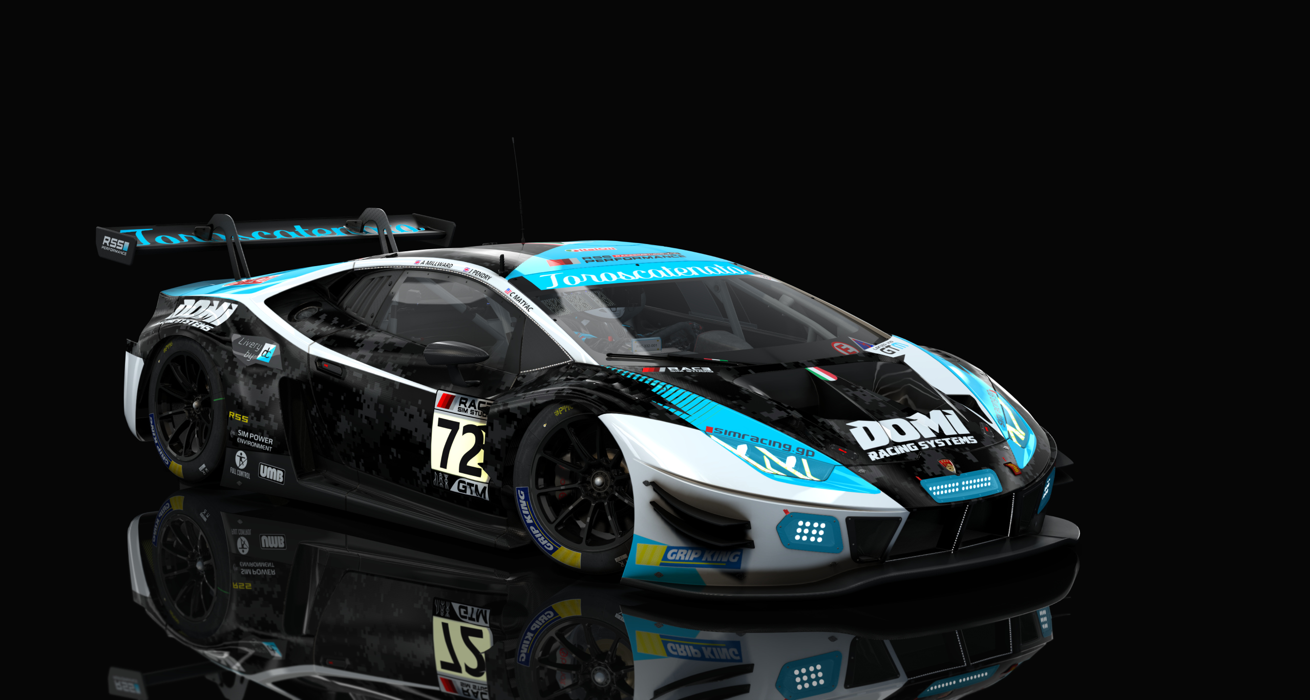 Lamborghini Huracan GTE V10, skin 72_dancrossman