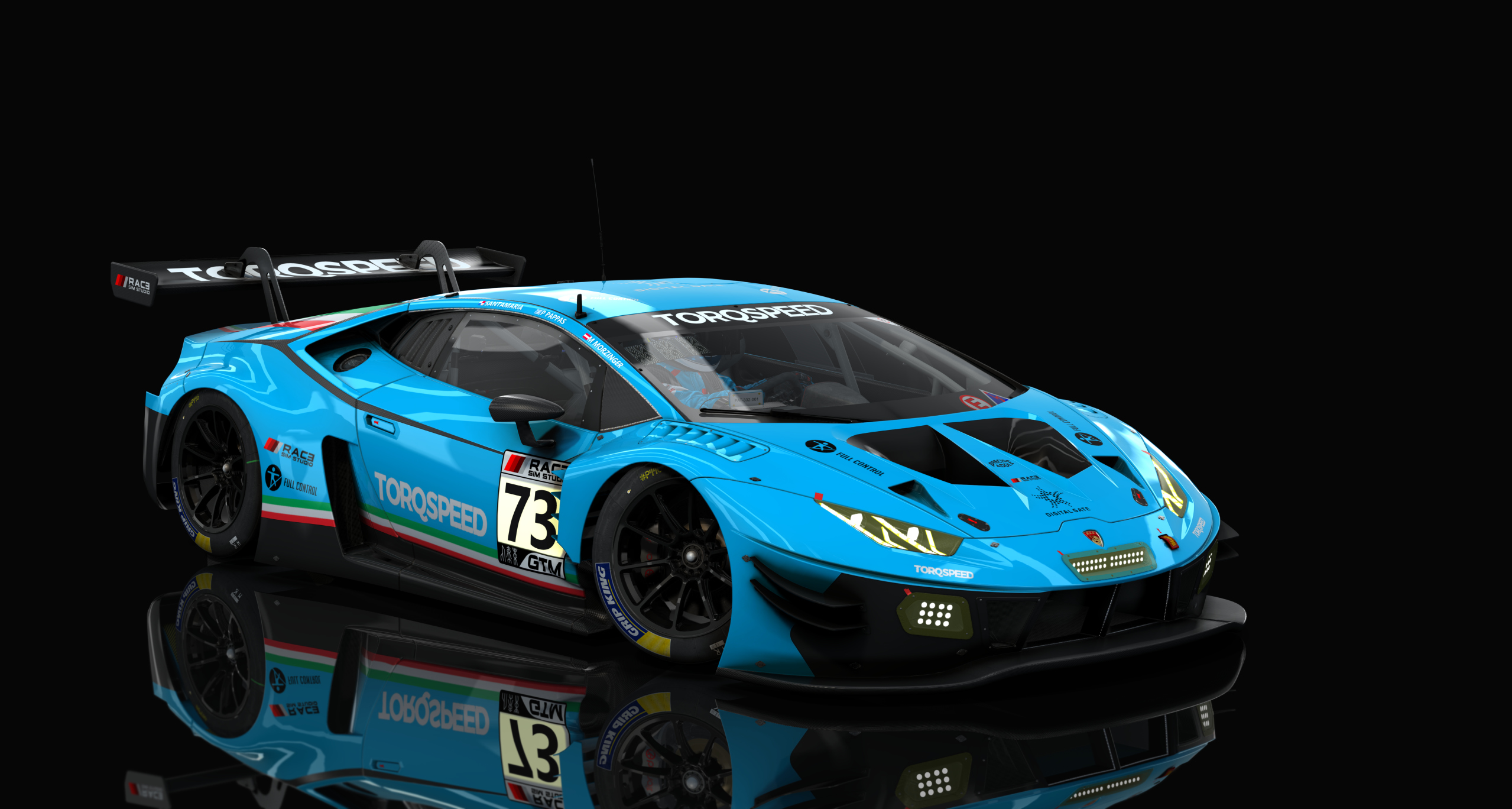 Lamborghini Huracan GTE V10, skin 73_klaasracing