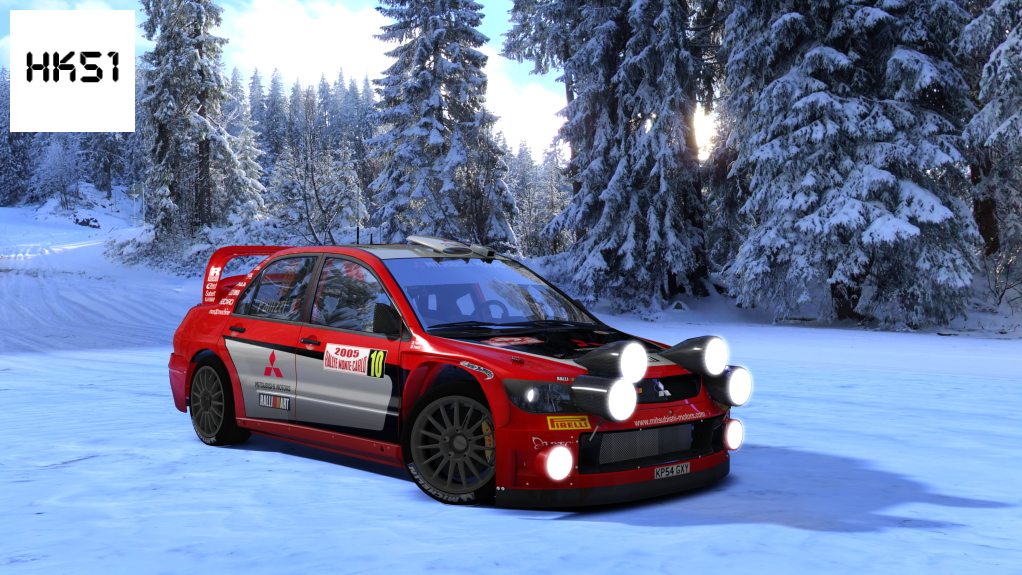 HK51 Rally Mitsubishi Lancer EVO VIII WRC, skin 02