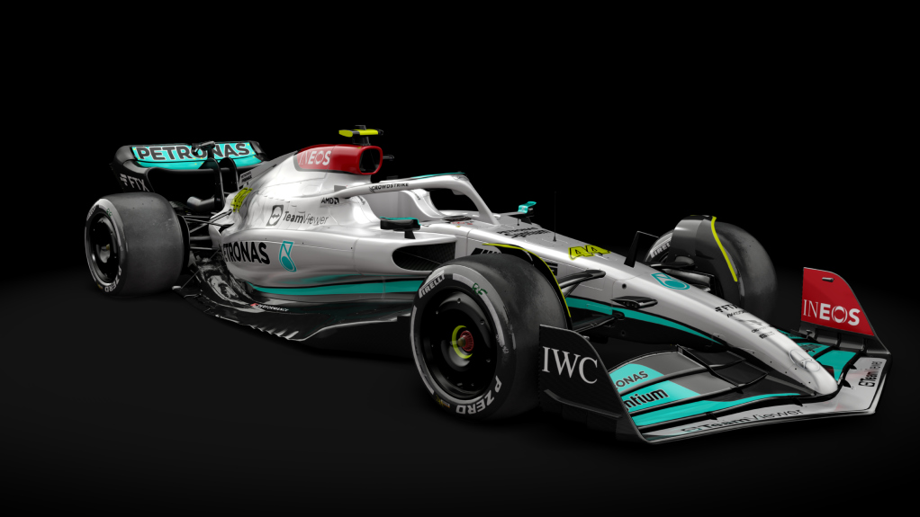 VRC Formula Alpha 2022 Mercedes, skin W13_44_Hamilton