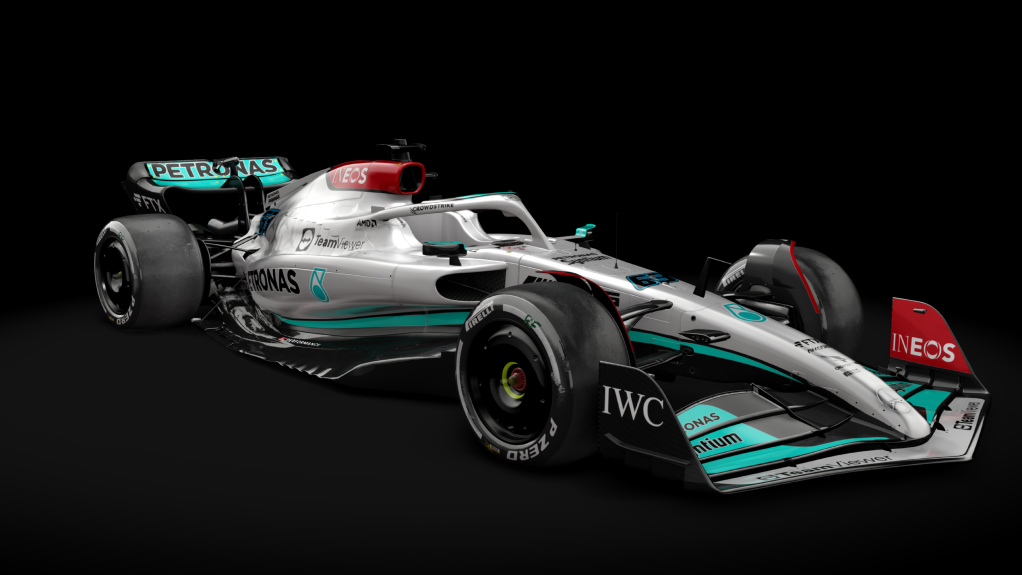 VRC Formula Alpha 2022 Mercedes, skin W13_63_Russell