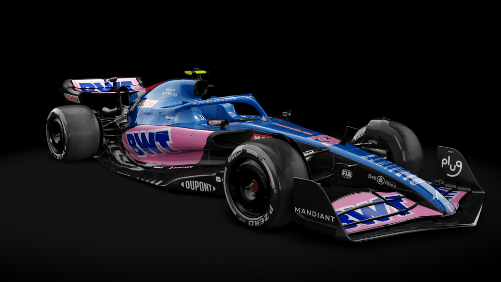 VRC Formula Alpha 2022 Renault, skin A522_31_Ocon