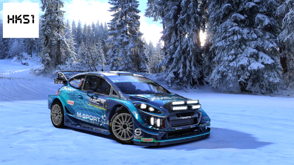 HK51 Rally Ford Fiesta WRC+ 2019 / Extralights, skin 03_Suninen_2019
