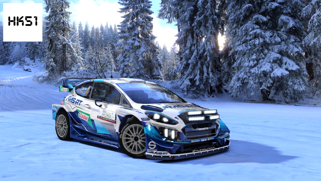 HK51 Rally Ford Fiesta WRC+ 2019 / Extralights, skin 04_Lappi_2020