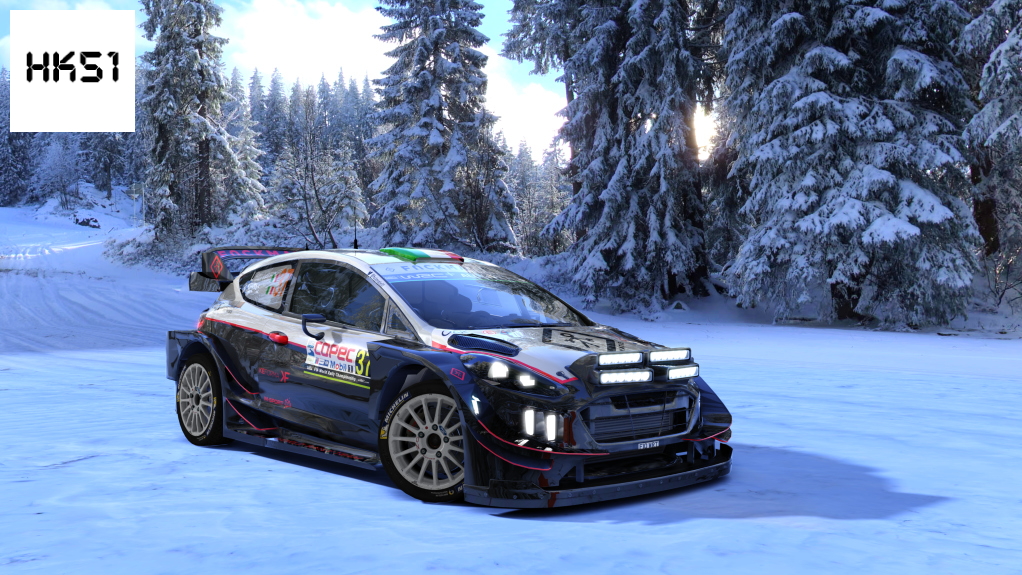 HK51 Rally Ford Fiesta WRC+ 2019 / Extralights, skin 37_Bertelli