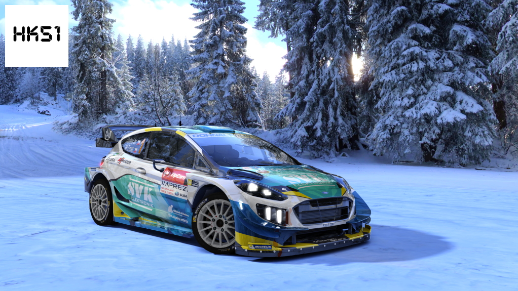 HK51 Rally Ford Fiesta WRC+ 2019 / Evening, skin 01_Jan Dohnal