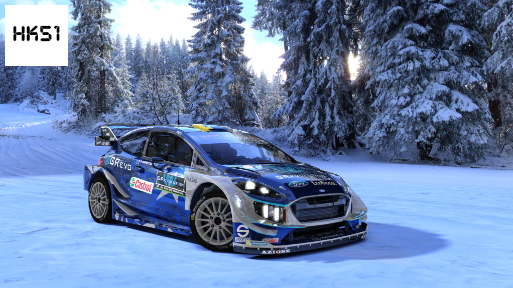 HK51 Rally Ford Fiesta WRC+ 2019 / Evening, skin 02_GR_Evolution