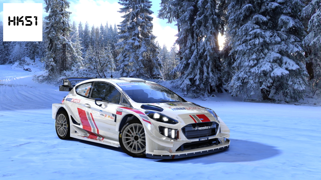 HK51 Rally Ford Fiesta WRC+ 2019 / Evening, skin 08_Martin