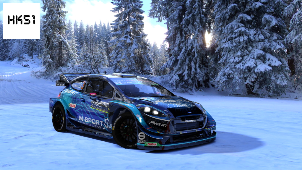 HK51 Rally Ford Fiesta WRC+ 2019, skin 03_2019_black
